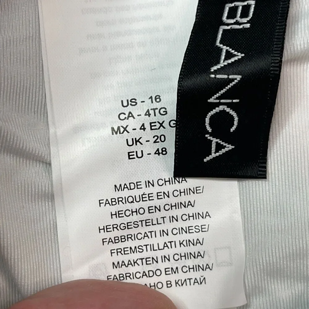 La Blanca Women Side Shirred Hipster‎ Bottom Bright Aqua Tropicalia 16 MWT Beach